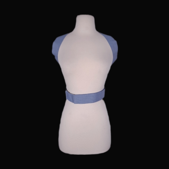 Athletic Back Support Womens Mens Shoulder Gym Support Spine Belt Brace Back - Picture 14 of 14